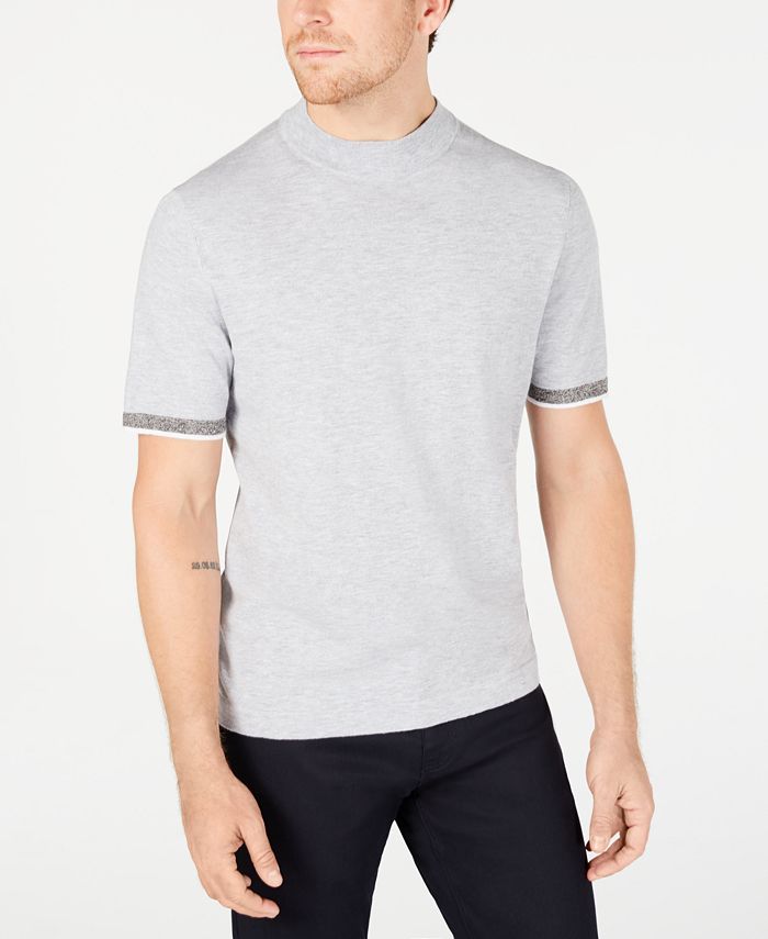 Mens Short Sleeve Mock Turtleneck Shirts on Sale | bellvalefarms.com