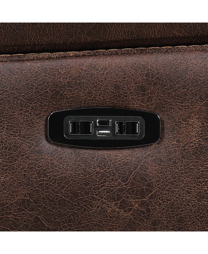 COASTER COMPANY OF AMERICA Coaster Home Furnishings Hemer Upholstered Power2 Loveseat Macy's