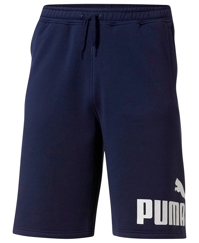 mens puma fleece shorts