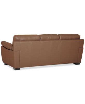 Lothan 87" Leather Sofa, Created for Macy's