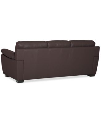 Lothan 87" Leather Sofa, Created for Macy's
