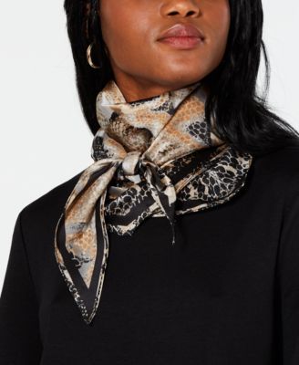 INC International Concepts - Snake-Print Kite Scarf