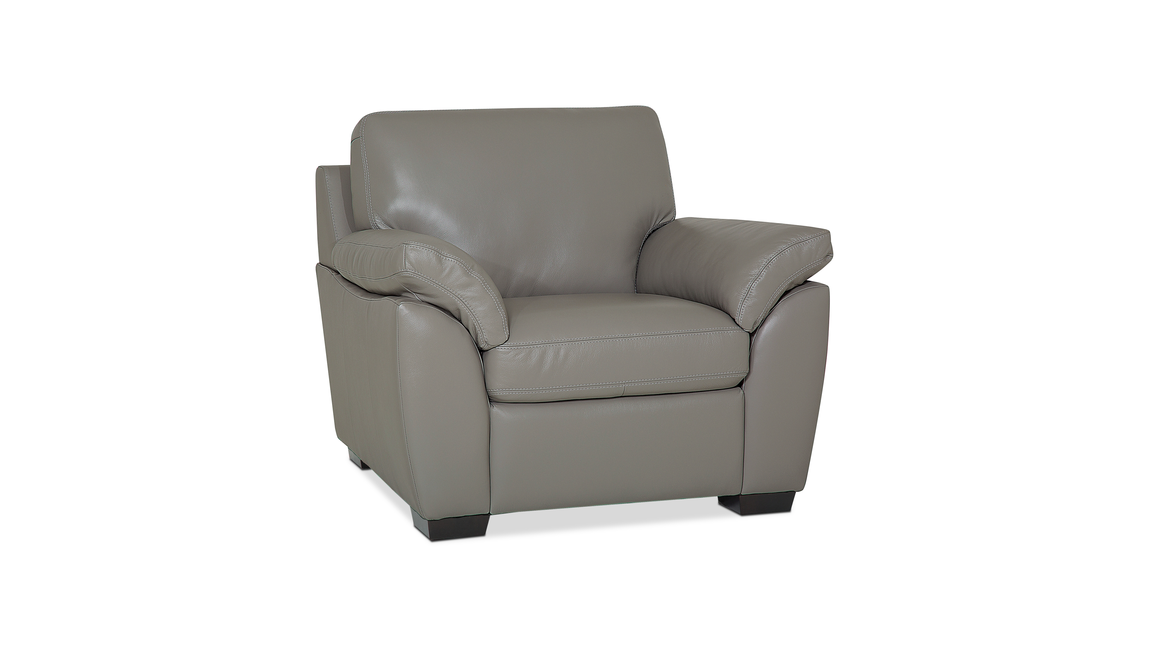 Lothan 41" Leather Chair, Created for Macy's