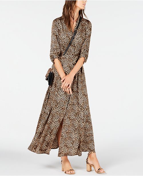 Inc Animal Print Shirtdress Created For Macy S