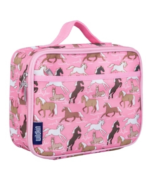 image of Wildkin Horses In Pink Lunch Box