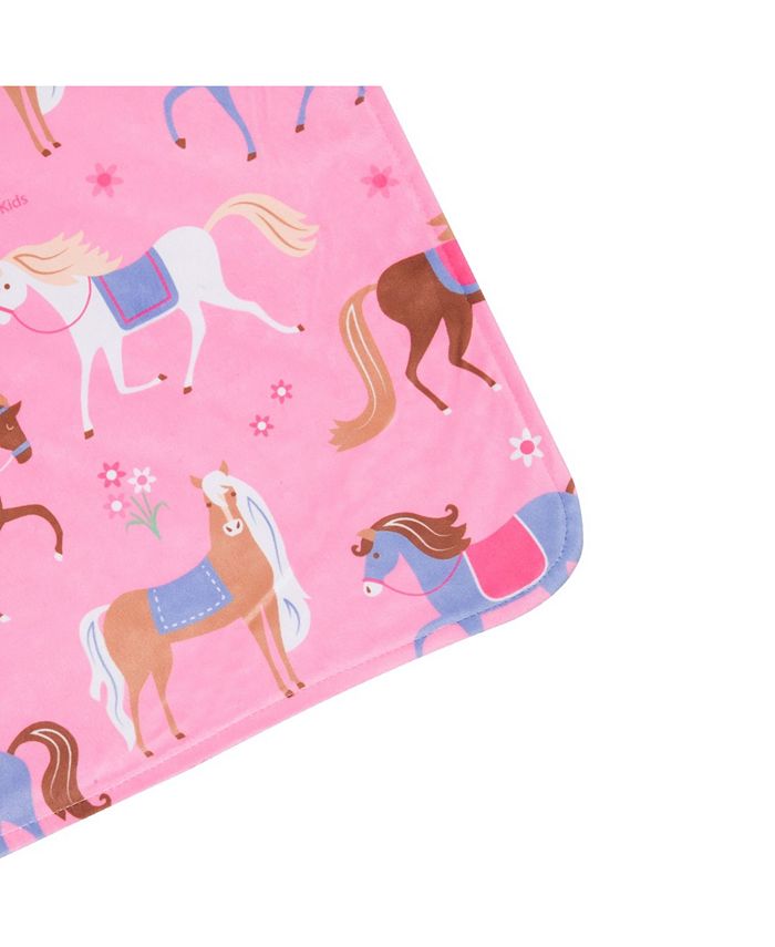 Wildkin Horses Plush Blanket Macy's