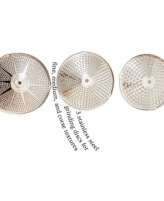 Cookpro Stainless Steel Food Mill with 3 Interchangeable Grinding Size Discs