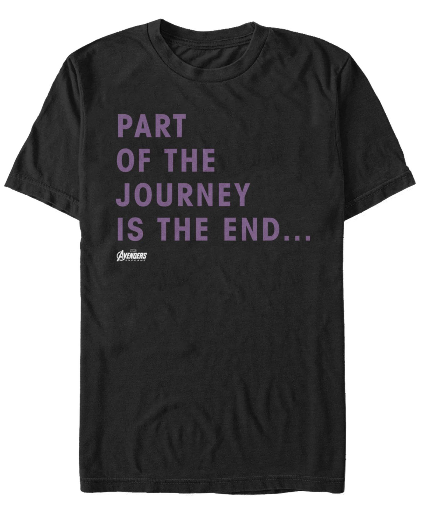 Мужская футболка Fifth Sun Marvel Avengers Endgame Part of The Journey Short Sleeve, цвет: Чёрный — фото 1