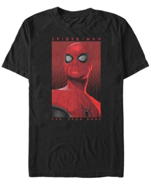 Marvel Men's Spider-Man Far From Home Spider-Man Poster Short Sleeve T-Shirt