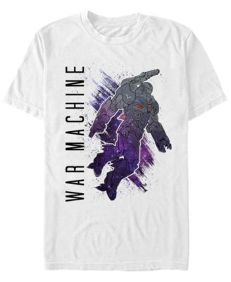 Marvel Men's Avengers Infinity War Galaxy Painted The War Machine Short Sleeve T-Shirt