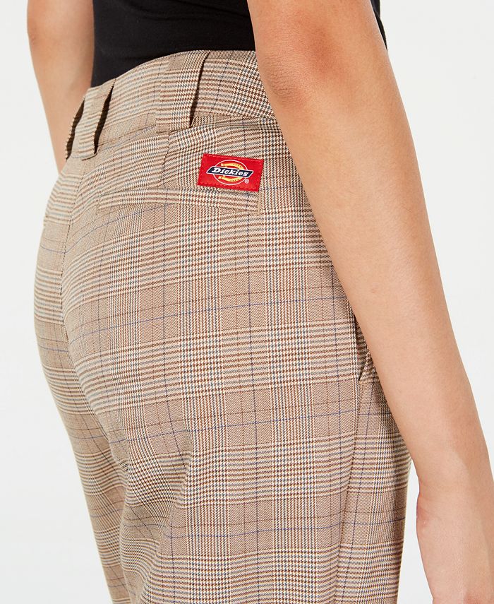 dickies roll hem crop wide leg pants