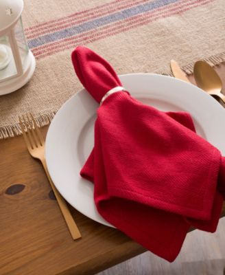 Design Imports Burlap Table Runner 14" x 108"