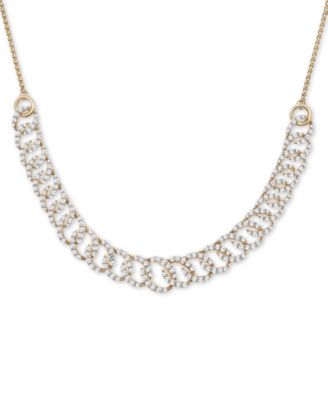 Wrapped in Love - Diamond Oval-Link 20"-24" Statement Necklace (2 ct. t.w.) in 14k Gold