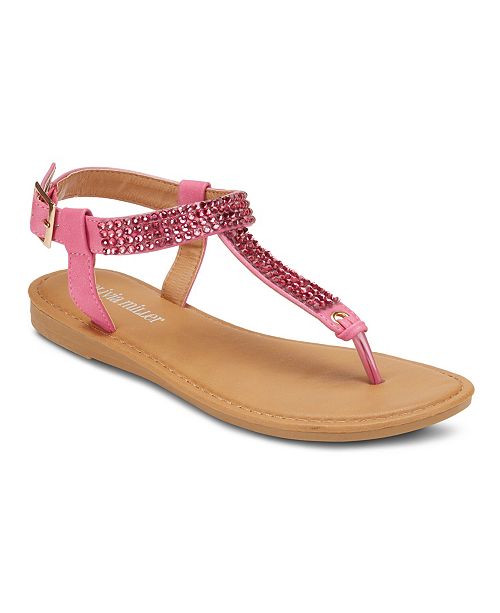 Olivia Miller Roman Holiday Embellished Sandals & Reviews - Home - Macy's