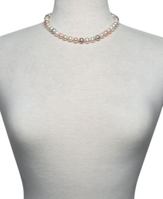 Cultured Freshwater Pearl (9-1/2mm) Collar 18" Necklace