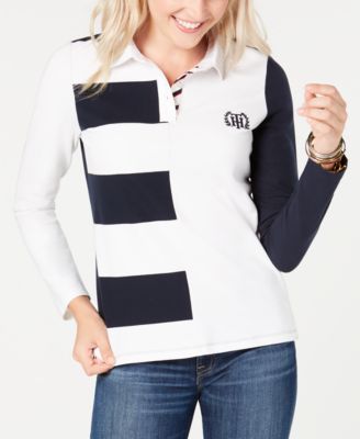 tommy hilfiger rugby top womens