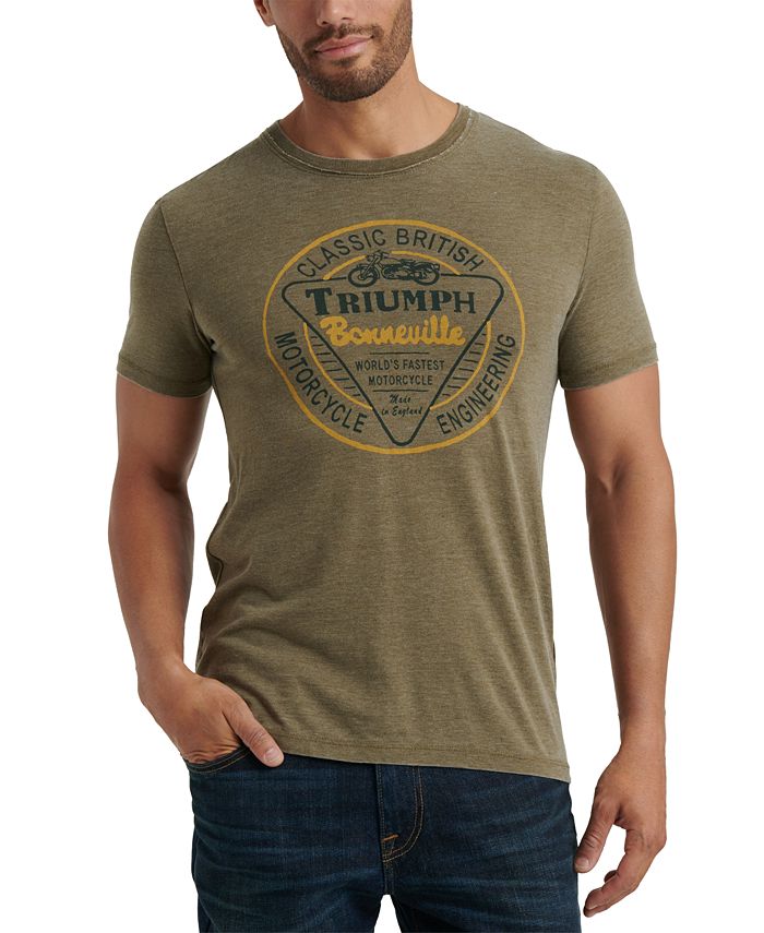 Lucky Brand Men's Triumph Seal Graphic T-Shirt - Macy's