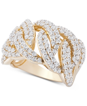 image of Wrapped in Love Diamond Statement Ring (2 ct. t.w.) in 14k Gold, Created for Macy-s