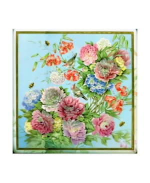 Trademark Global Tania Fedorova Mid-century Floral Pink Canvas Art In Multi
