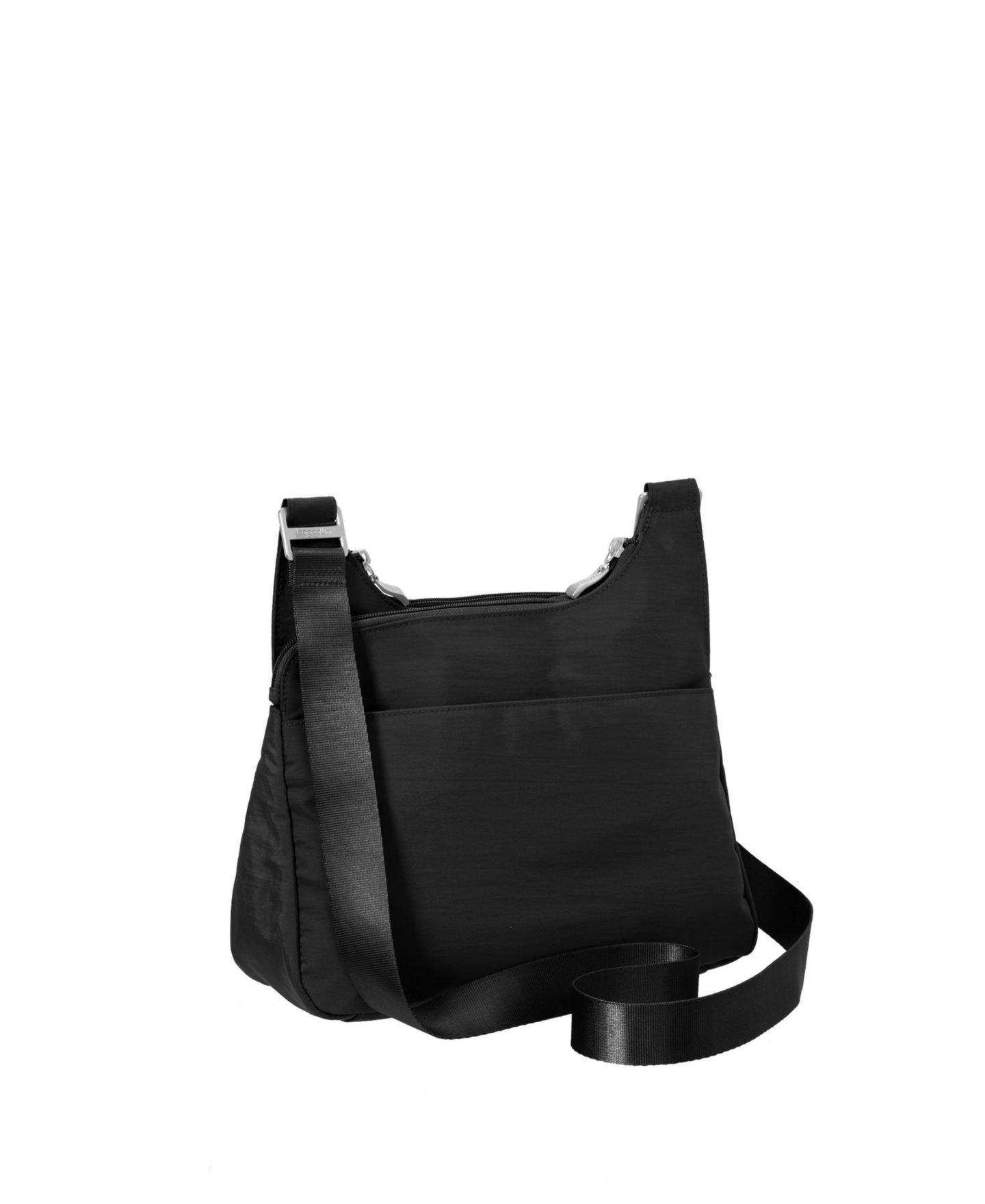 Женская сумка Baggallini Cross Over Crossbody with RFID, цвет: Чёрный — фото 2