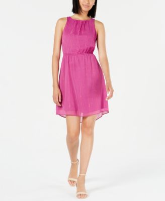 macy's magenta dress