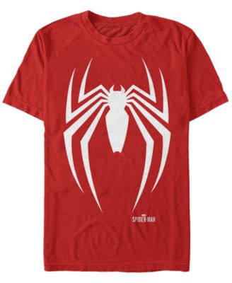 Marvel Men's Spider-Man Gamerverse Spider-Man Logo Short Sleeve T-Shirt