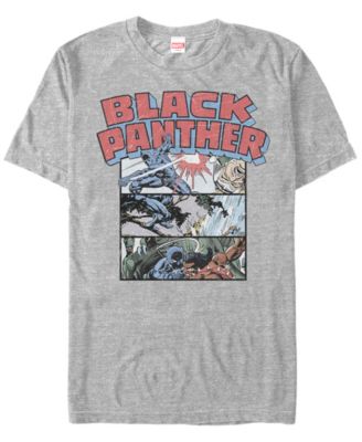 Marvel Men's Black Panther Collage Short Sleeve T-Shirt