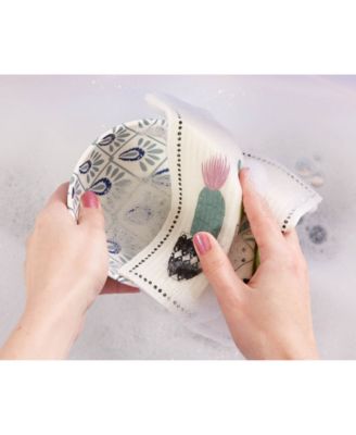 Succulents Swedish Dishcloths Set of 3