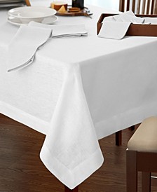 La Classica Luxury Linen Fabric Tablecloth, 70"x146"