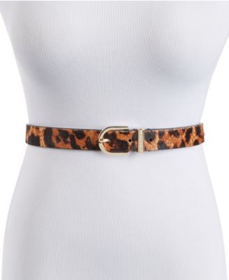 michael kors skinny belt