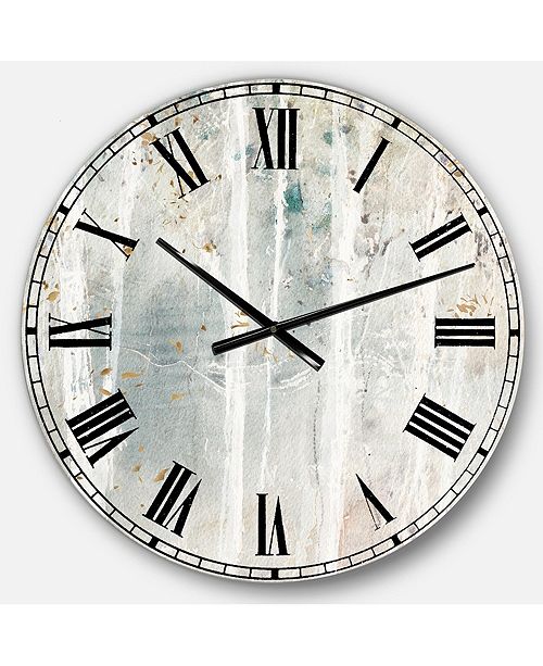 Designart Modern Farmhouse Oversized Metal Wall Clock Reviews