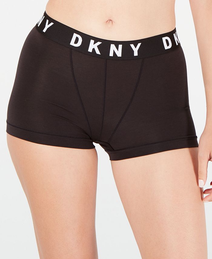 DKNY Mens Boxers in Black/Neon/Pattern, Super Soft 95% Cotton with  Metallic Elasticated Waistband