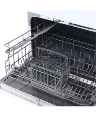Magic Chef Energy Star 6-Place Setting Countertop Dishwasher