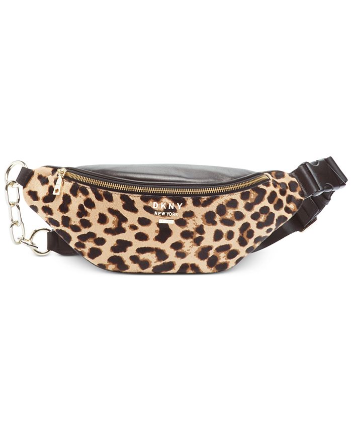 DKNY Kim Leather Belt Bag, Created for Macy's - Macy's