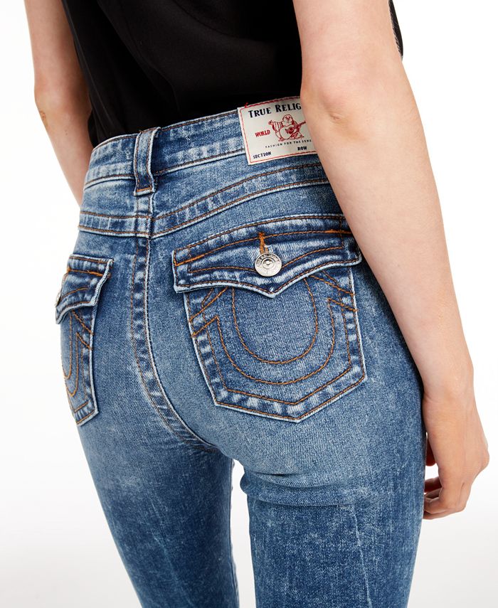True Religion Becca High-Rise Bootcut Jeans - Macy's