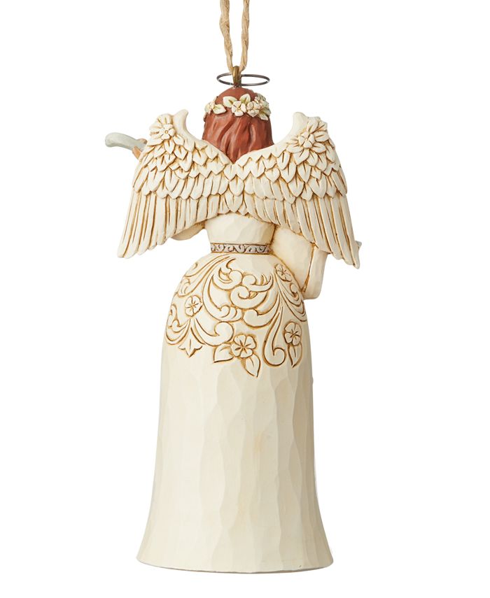 Jim Shore White Woodland Nativity Angel Ornament Macy's
