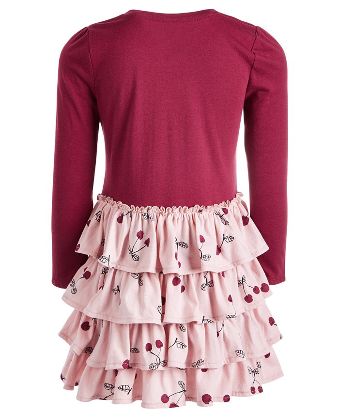 Epic Threads Toddler Girl Tiered Cherry Dress, Created for Macy's Macy's