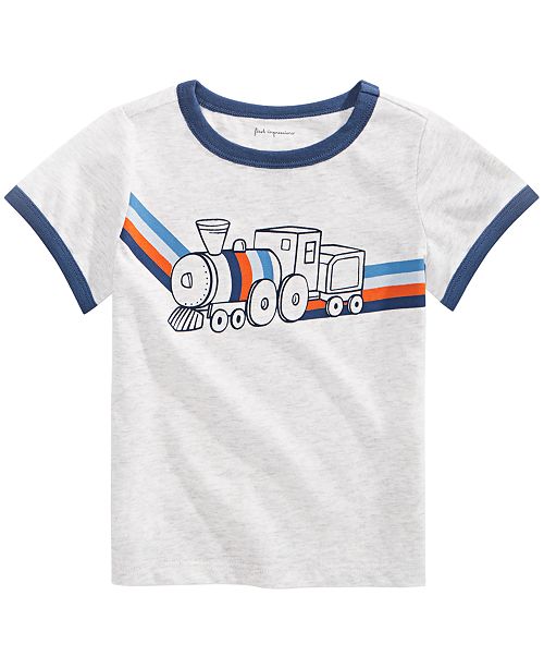 First Impressions Baby Boys Train T Shirt Created For Macy S