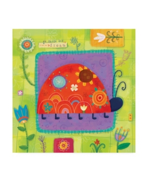 Trademark Global Holli Conger Colorful Whimsy 1 Canvas Art In Multi