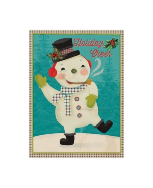 Trademark Global Holli Conger Retro Christmas 3 Canvas Art In Multi