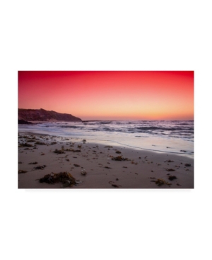 Trademark Global Beata Czyzowska Young Bc Red Sunrise Canvas Art In Multi