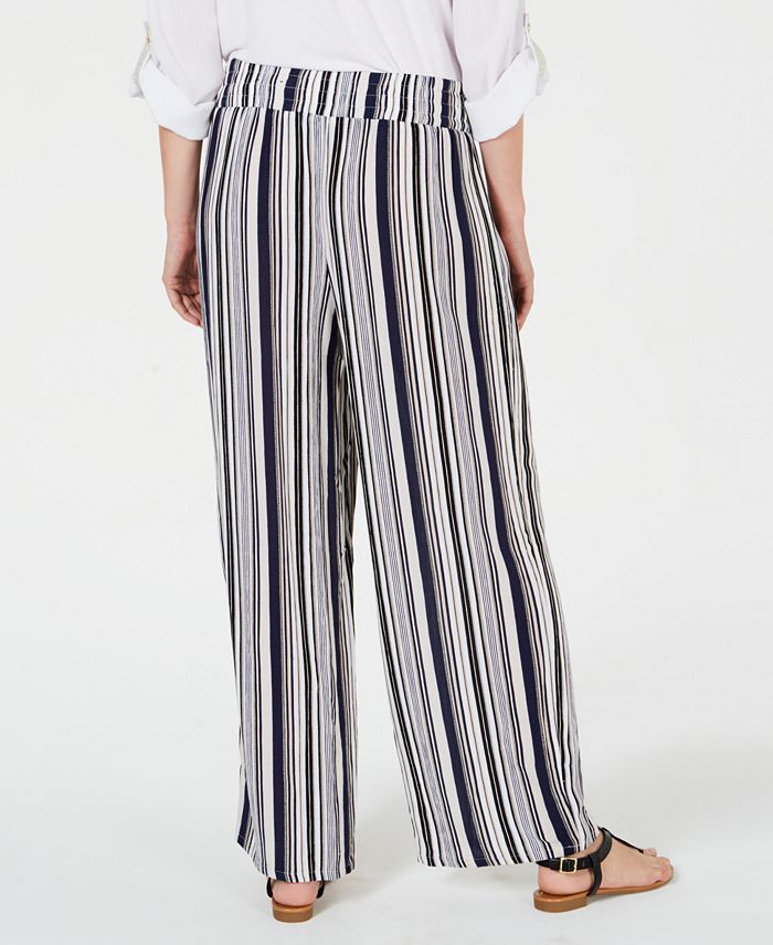 printed pull on pants