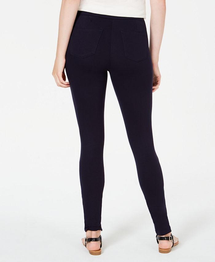 Style & Co Petite Seamed Ponté Leggings, Created for Macy's & Reviews ...