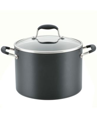 Advanced Home Hard-Anodized Nonstick 10-Qt. Wide Stockpot