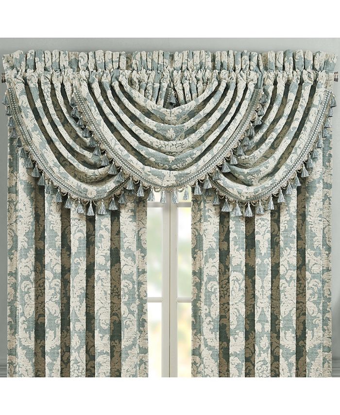 J Queen New York J Queen Versailles Spa Window Waterfall Valance