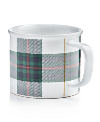 Martha Stewart Collection - Plaid Mug