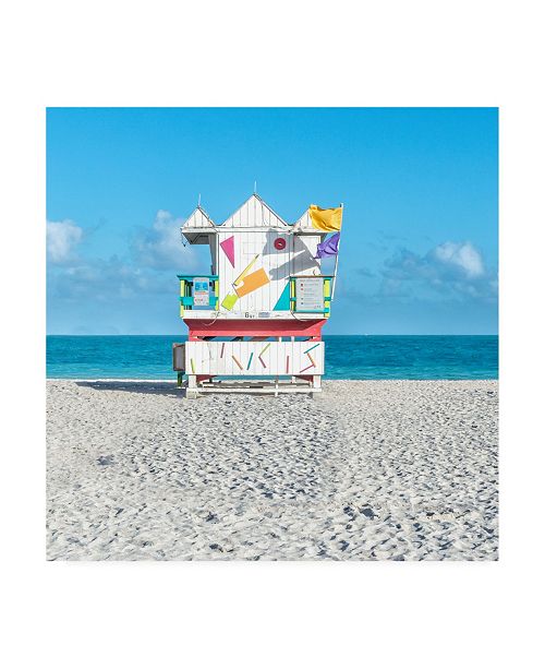 Trademark Global Richard Silver Miami Beach V Lifeguard Canvas Art - 15&quot; x 20&quot; & Reviews - All ...
