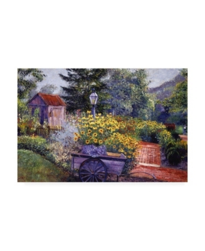 David Lloyd Glover Sunflower Garden Canvas Art - 20