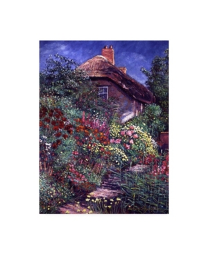Trademark Global David Lloyd Glover Shakespeare Cottage Canvas Art In Multi
