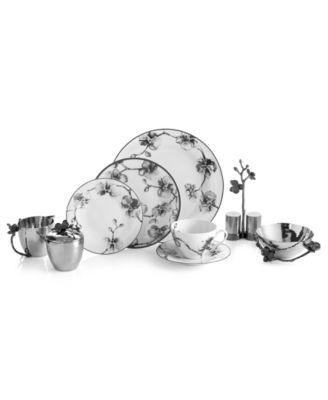 Michael Aram Black Orchid Dinnerware Collection